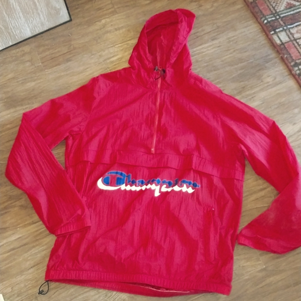 Champion  Life Anorak unisex Hoodie windbreaker.
